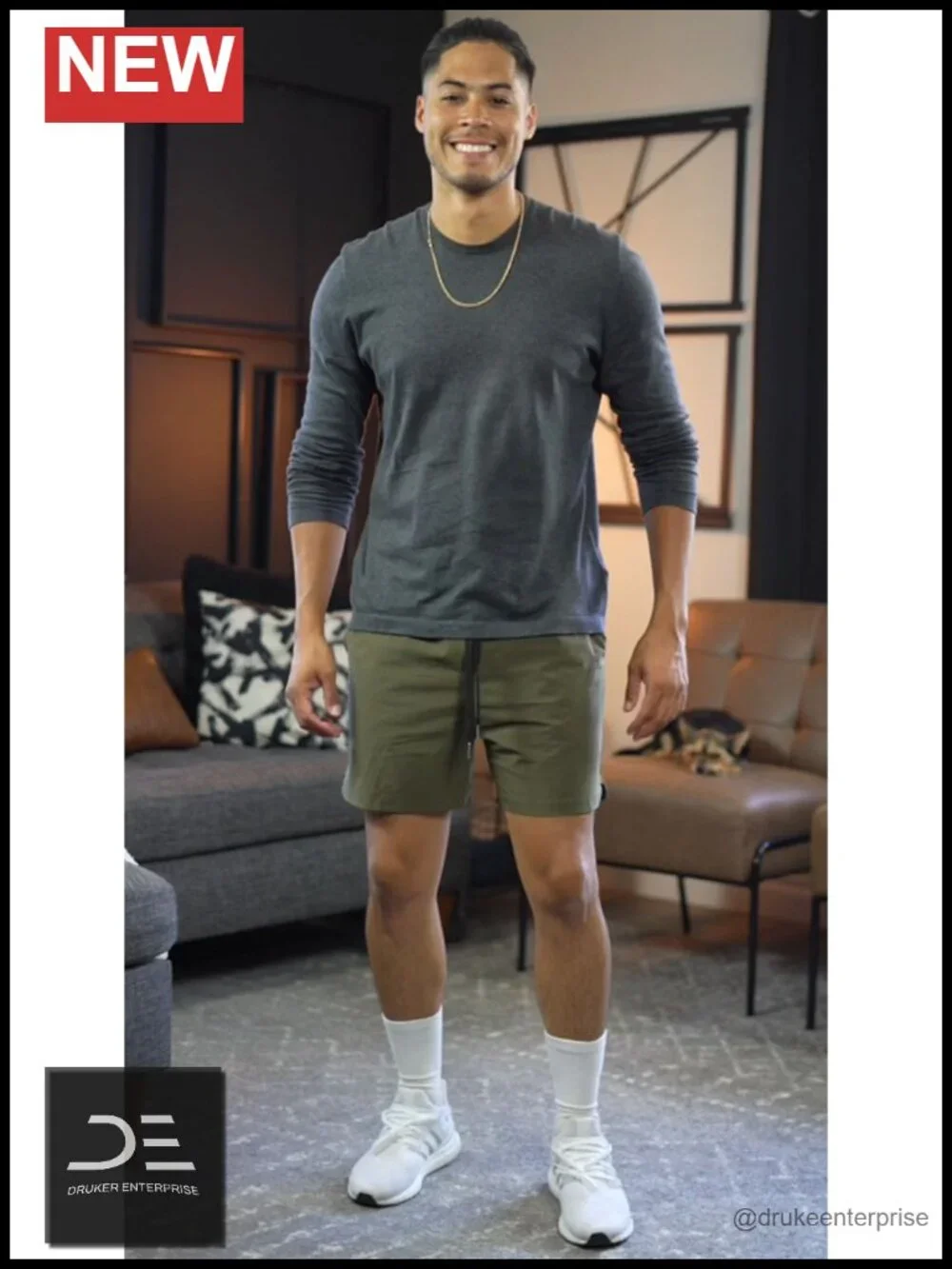 Men's Athletic Running Shorts 5
